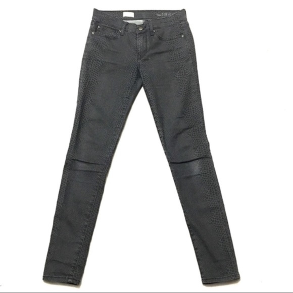 Gap legging skinny jeans snake grey animal print - Picture 1 of 8